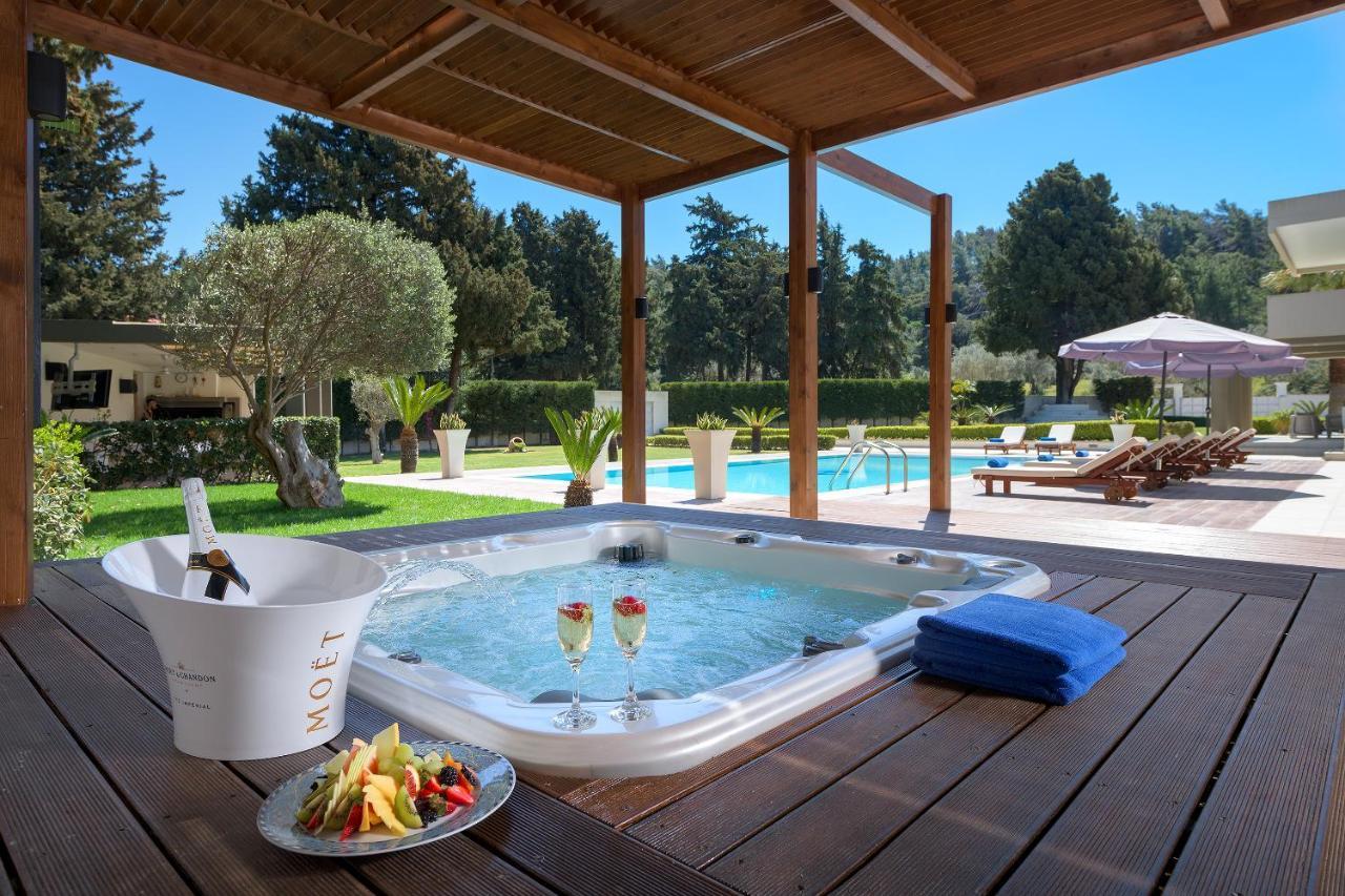 Bella Foresta Villa Ialysos  Bagian luar foto